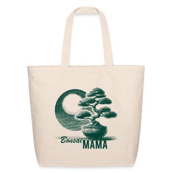 Bonsai Mama - Eco-Friendly Cotton Tote - natural - Front