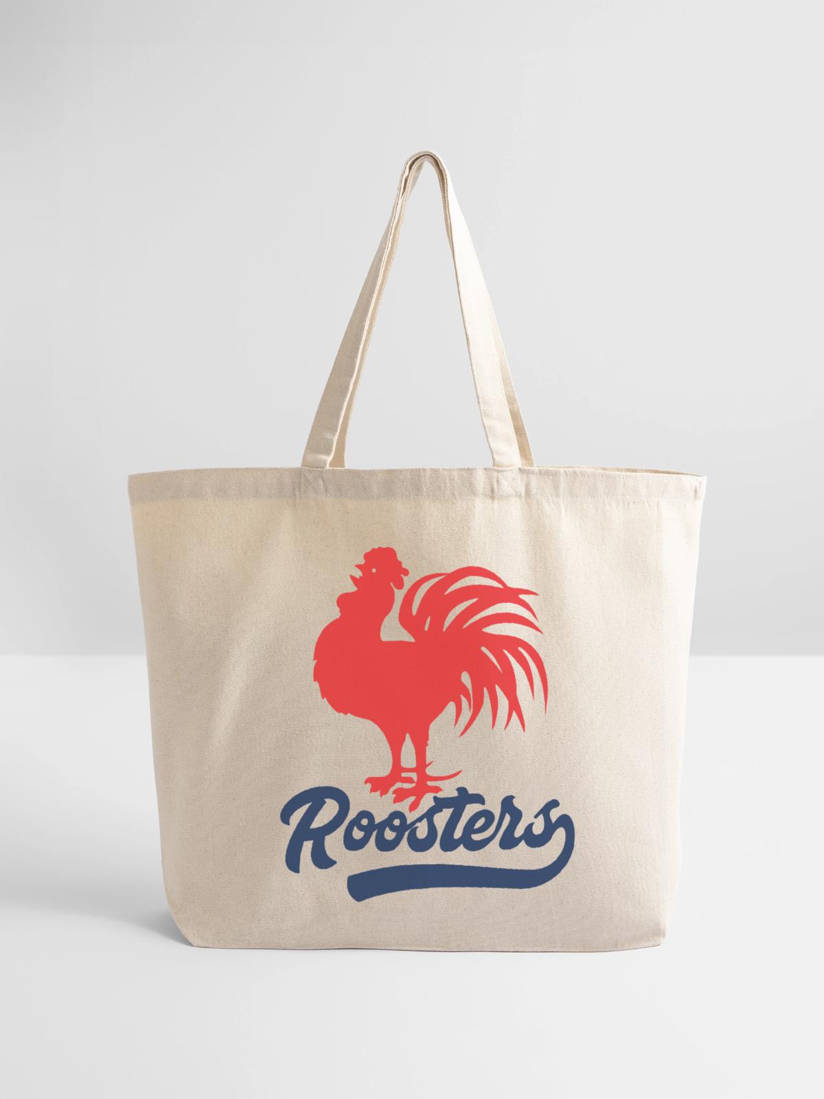 Sydney Roosters - Eco-Friendly Cotton Tote - natural - Front