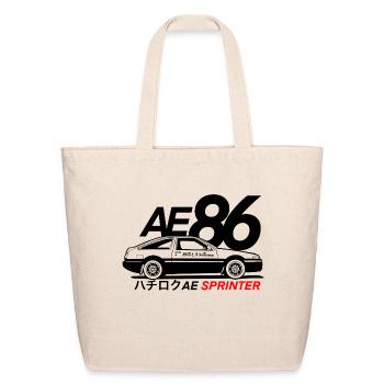 Spirit of AE 86 - Eco-Friendly Cotton Tote - natural - Front