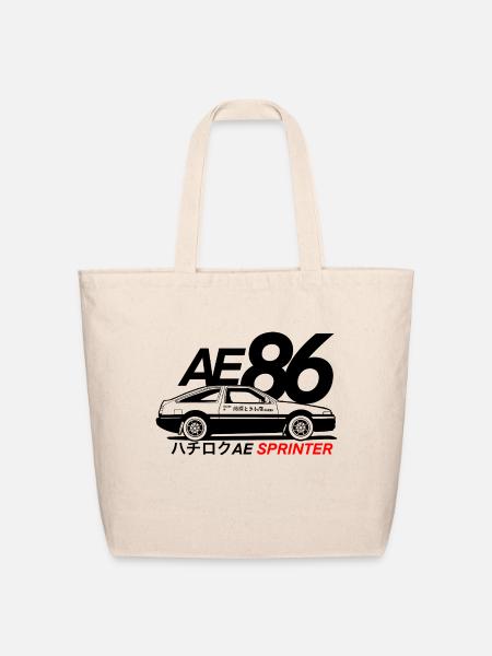 Spirit of AE 86 - Eco-Friendly Cotton Tote - natural