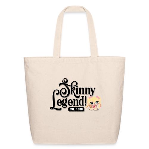 Skinny Legend_onwhite - Eco-Friendly Cotton Tote
