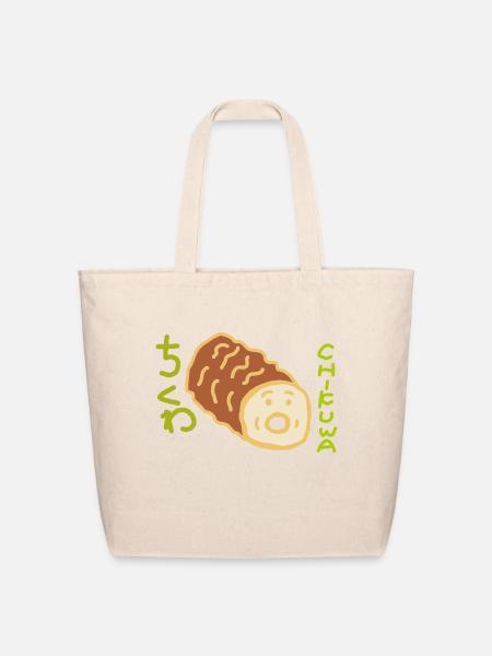 Chikuwa - Eco-Friendly Cotton Tote - natural