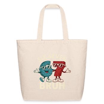 67 Six Seven Burh 6 7 Meme Funny 6 7 - Eco-Friendly Cotton Tote - natural - Front