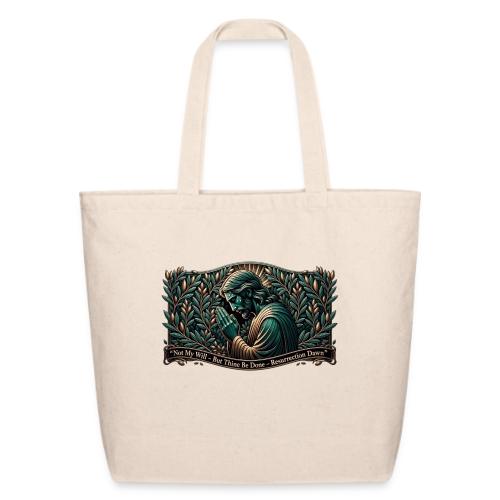 Easter Not My Will Gethsemane T Shirt, Bro Gift - Eco-Friendly Cotton Tote