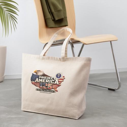 Get Big. Get Educated. Collection - Eco-Friendly Cotton Tote