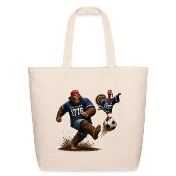1776 Wildlife Kickoff - Eco-Friendly Cotton Tote - natural - Front