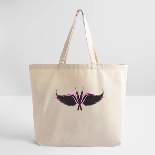 Lash Tweezer Wings black - Eco-Friendly Cotton Tote