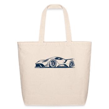Shadow Blade - Eco-Friendly Cotton Tote - natural - Front