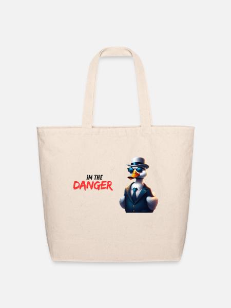 Mafia Duck - Eco-Friendly Cotton Tote - natural