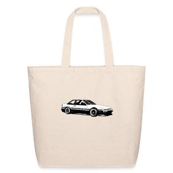 Toyota AE86 (no text) - Eco-Friendly Cotton Tote - natural - Front
