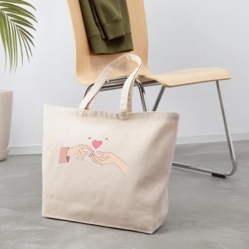 Valentine’s Touch - Eco-Friendly Cotton Tote