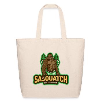 Sasquatch Photographer  - Eco-Friendly Cotton Tote - natural - Front