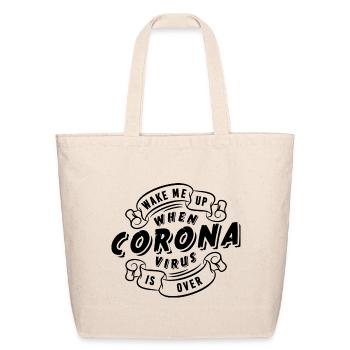 Awaiting design - Eco-Friendly Cotton Tote - natural - Front