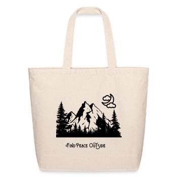 Please provide design details - Eco-Friendly Cotton Tote - natural - Front