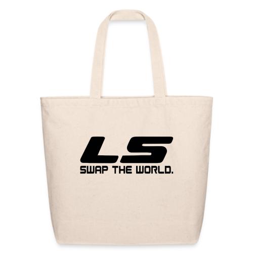 LS Swap The WORLD (Back and Front) - Eco-Friendly Cotton Tote