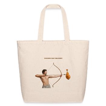 Chicken Fast Delivery - Eco-Friendly Cotton Tote - natural - Front