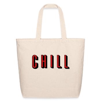 & chill - Eco-Friendly Cotton Tote - natural - Front