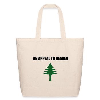 An Appeal to Heaven Flag,the Pine Tree Flag - Eco-Friendly Cotton Tote - natural - Front