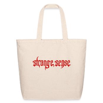 Strange Sense - Eco-Friendly Cotton Tote - natural - Front