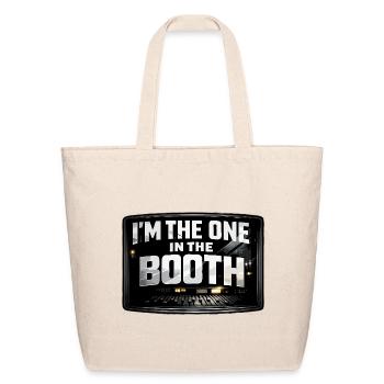The One in the Booth - Eco-Friendly Cotton Tote - natural - Front