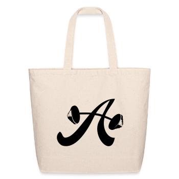 Austin Simply Fit A Barbell - Eco-Friendly Cotton Tote - natural - Front