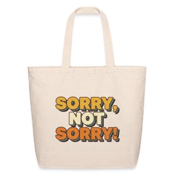 Sorry, Not Sorry Deals – Too Good to Miss! - Eco-Friendly Cotton Tote - natural - Front