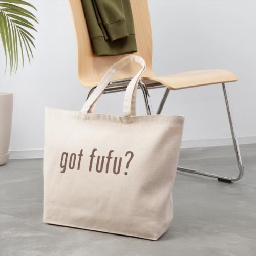 gotfufu-black - Eco-Friendly Cotton Tote