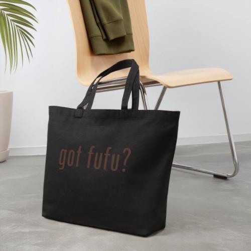 gotfufu-black - Eco-Friendly Cotton Tote