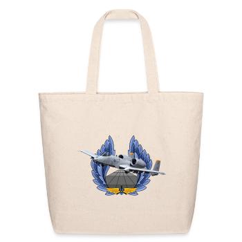 A-10 Thunderbolt - Eco-Friendly Cotton Tote - natural - Front