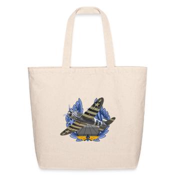 P-47 Thunderbolt - Eco-Friendly Cotton Tote - natural - Front