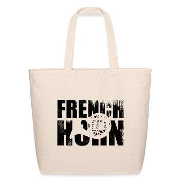 French Horn - Eco-Friendly Cotton Tote - natural - Front