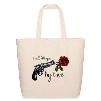 Rose Revolver - Eco-Friendly Cotton Tote - natural - Front