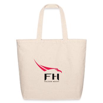 Falcon Heavy - Eco-Friendly Cotton Tote - natural - Front