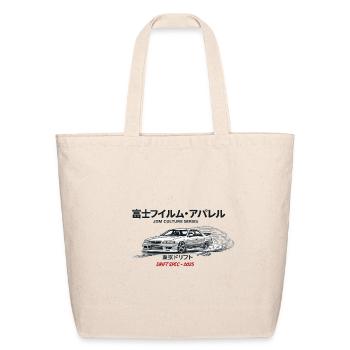 JZX100 Chaser Design – JDM Tokyo Street racing - Eco-Friendly Cotton Tote - natural - Front
