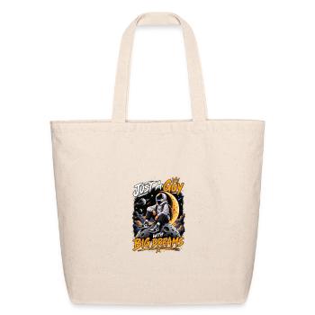 King Of The Pitch Football Design - Eco-Friendly Cotton Tote - natural - Front