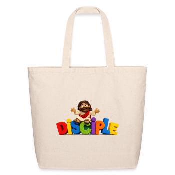 Lil Disciples - Eco-Friendly Cotton Tote - natural - Front
