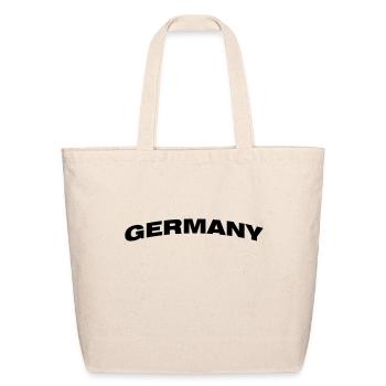 Germany - Eco-Friendly Cotton Tote - natural - Front