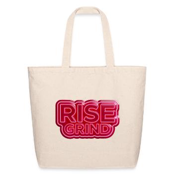  Rise Grind - Eco-Friendly Cotton Tote - natural - Front