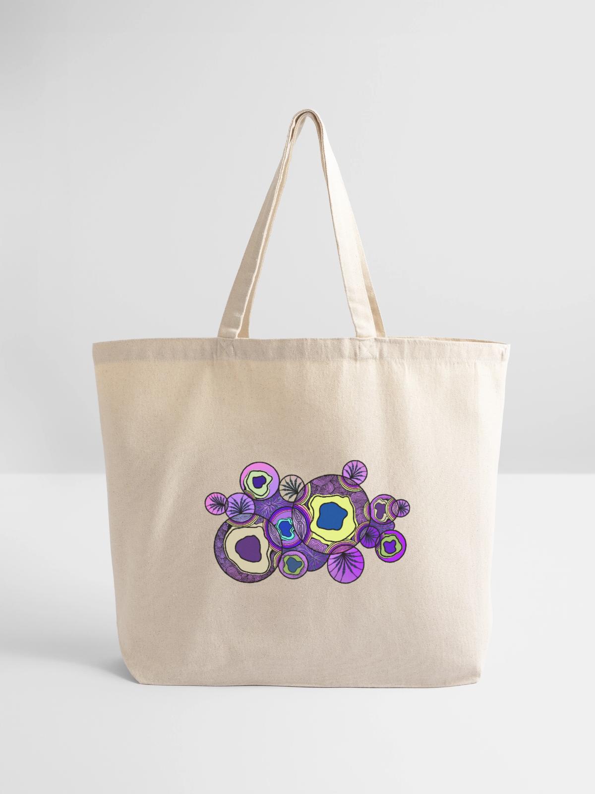 Ornament - Eco-Friendly Cotton Tote - natural - Front