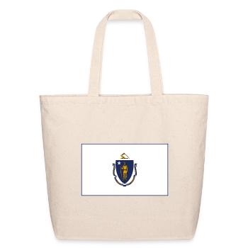 Massachusetts - Eco-Friendly Cotton Tote - natural - Front