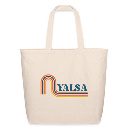 YALSA Retro Rainbow - Eco-Friendly Cotton Tote