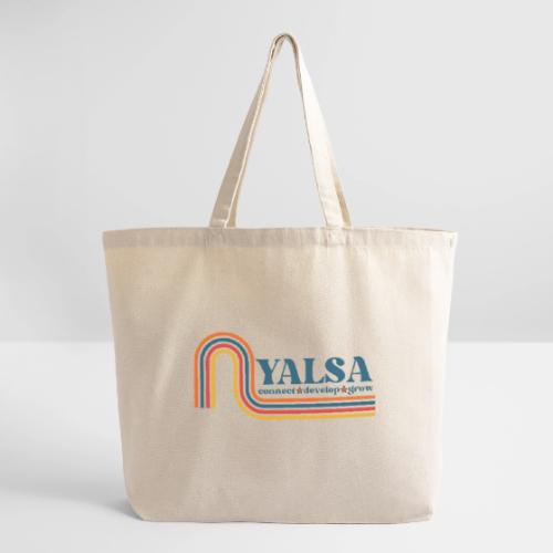 YALSA Retro Rainbow - Eco-Friendly Cotton Tote