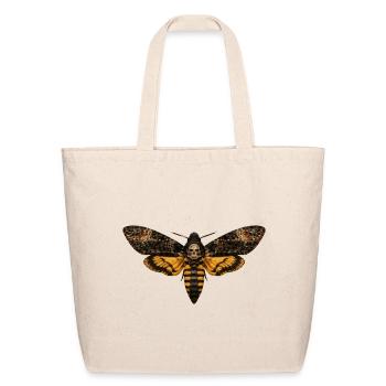 Death's head Hawkmoth Acherontia atropos - Eco-Friendly Cotton Tote - natural - Front