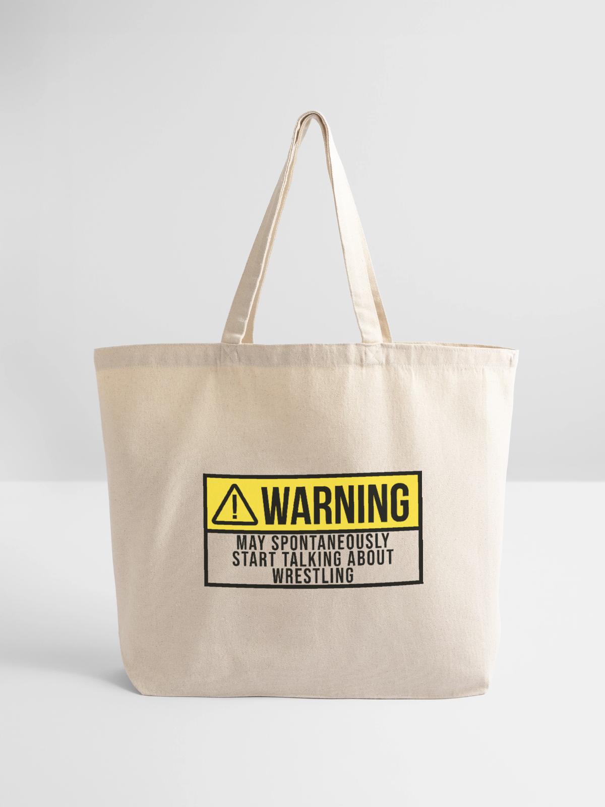 Wrestling Wrestling - Eco-Friendly Cotton Tote - natural - Front
