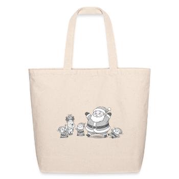 Joyful Christmas Crew - Eco-Friendly Cotton Tote - natural - Front