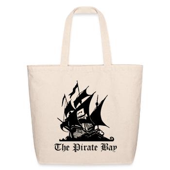 The Pirate Bay - Eco-Friendly Cotton Tote - natural - Front