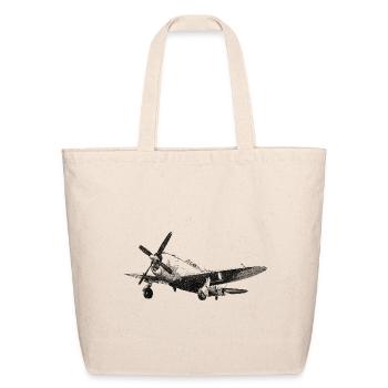 P-47 Thunderbolt - Eco-Friendly Cotton Tote - natural - Front