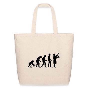 Evolution of Science - Eco-Friendly Cotton Tote - natural - Front