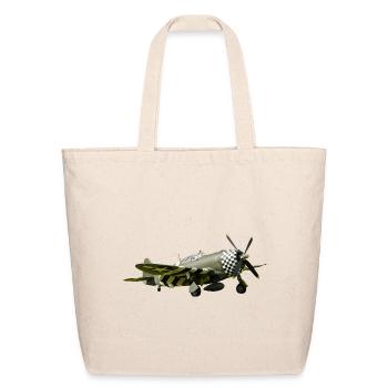 P-47 Thunderbolt - Eco-Friendly Cotton Tote - natural - Front