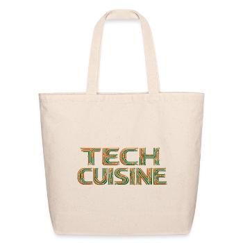 Tech Cuisine Circuitry - Eco-Friendly Cotton Tote - natural - Front